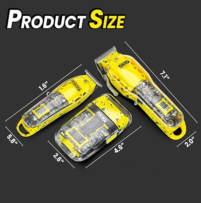 Trimmer and Beard Shaver Kit Yellow