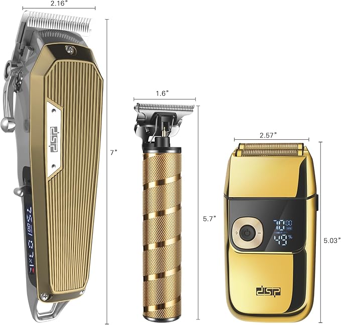 Professional Barber Clippers Set