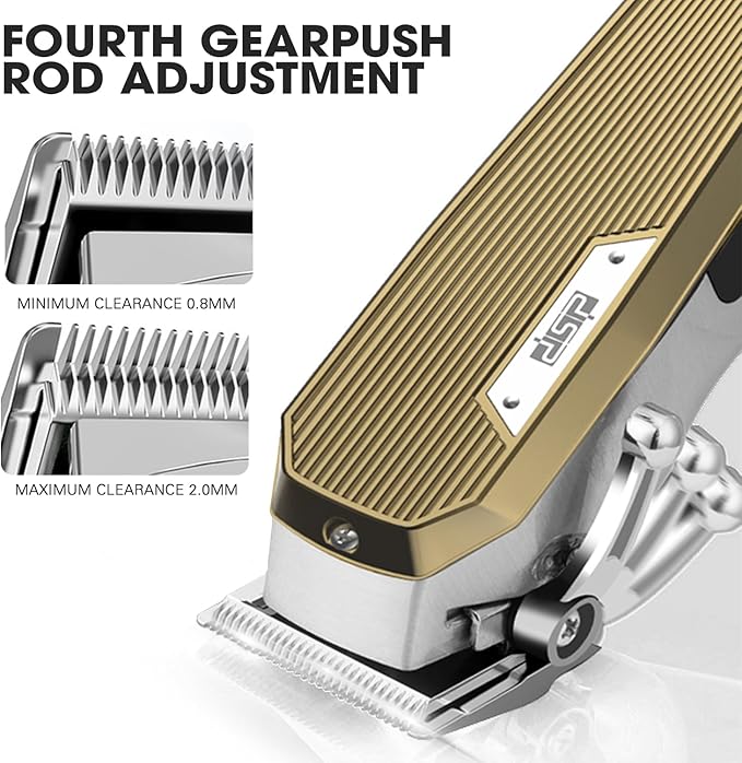 Professional Barber Clippers Set