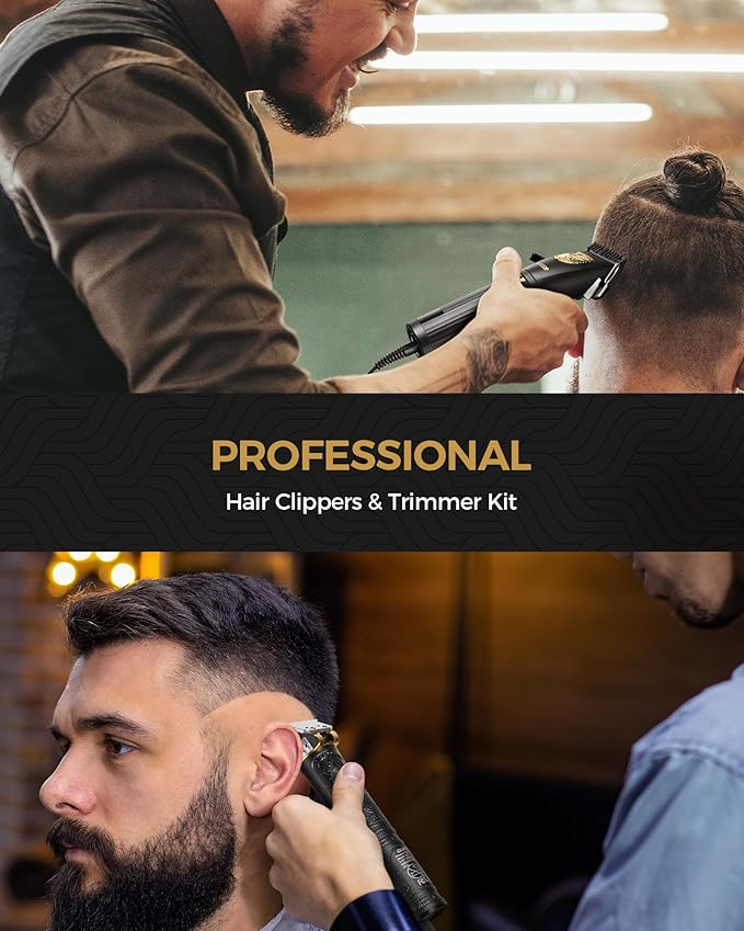 Hair Clippers for Men with LED Display