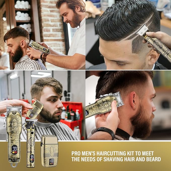 Professional Hair Clippers Bronze