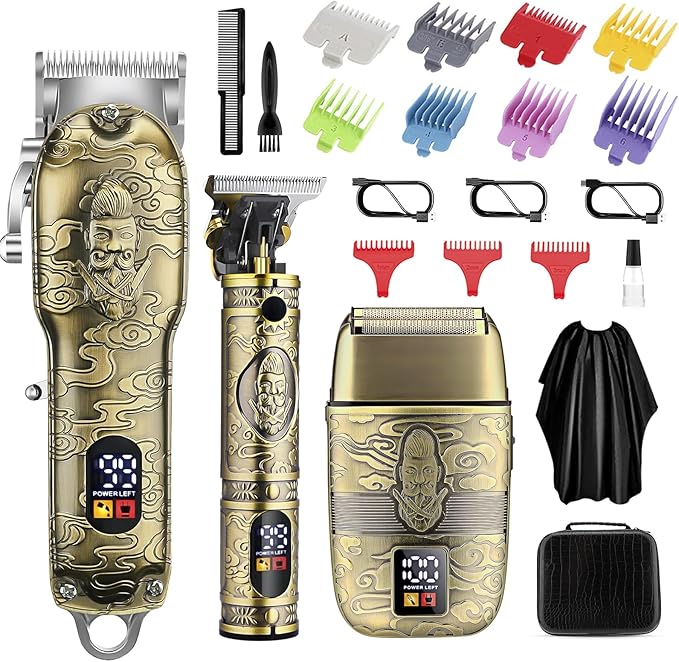 Professional Hair Clippers Bronze