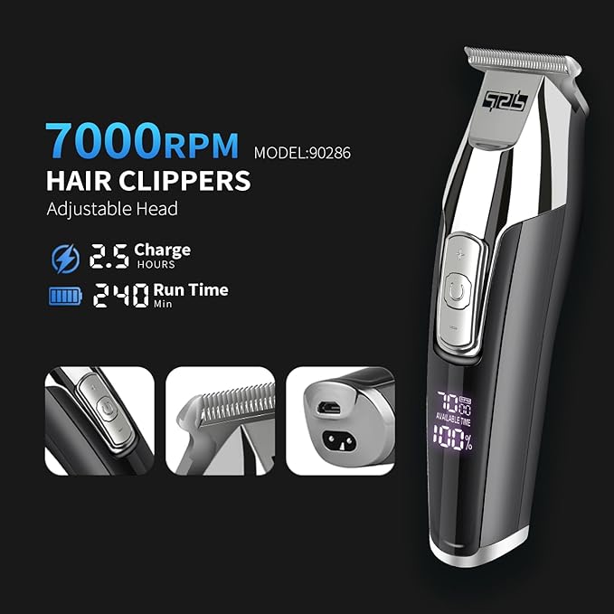 Hair Clipper and Trimmer Kit