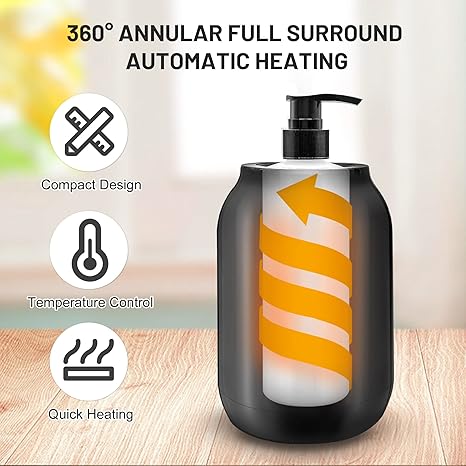 Massage Oil Warmer Bottle