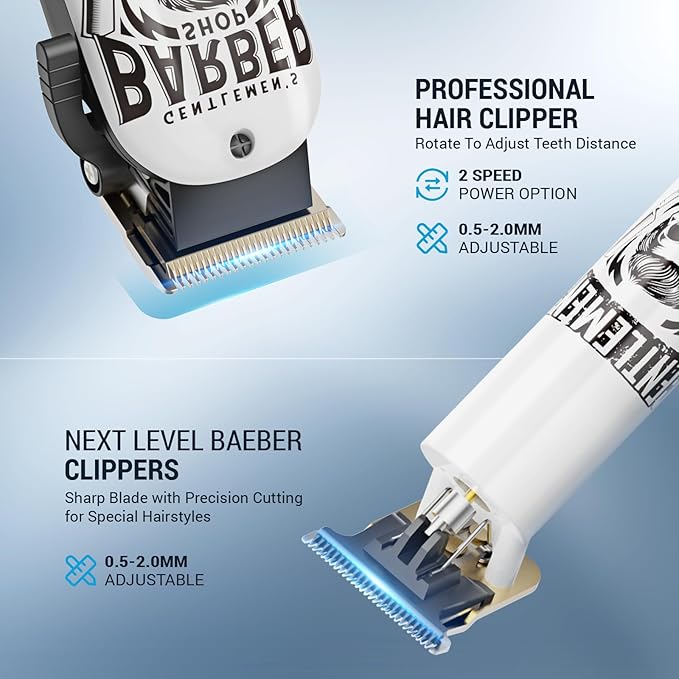 Hair Clippers and Trimmer Kit