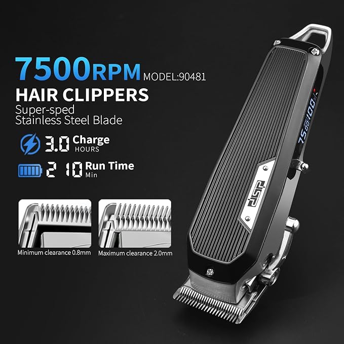 Hair Clipper and Trimmer Kit